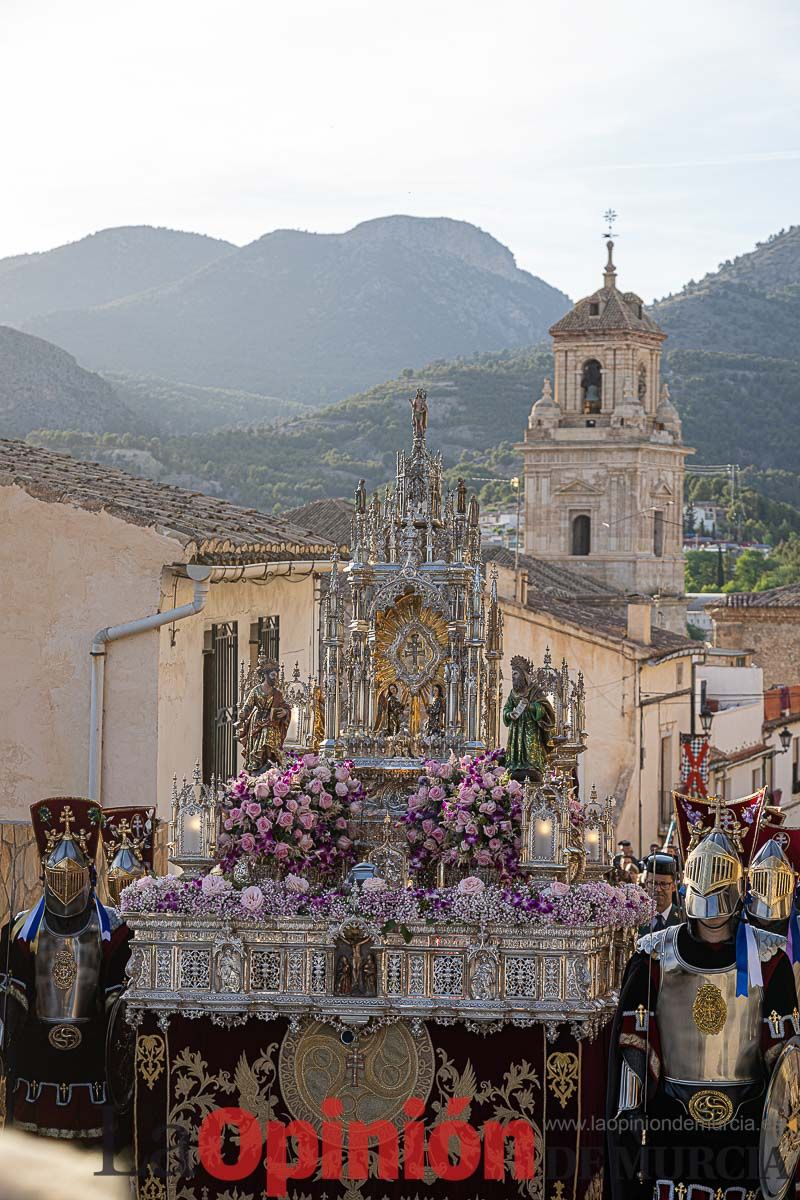 Procesión de regreso de la Vera Cruz a la Basílica