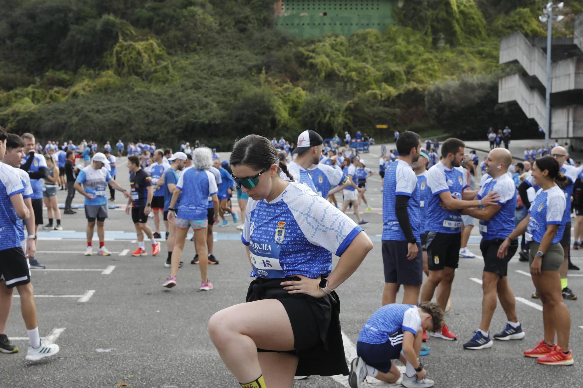EN IMÁGENES: Así ha sido la carrera por el centenario del Real Oviedo