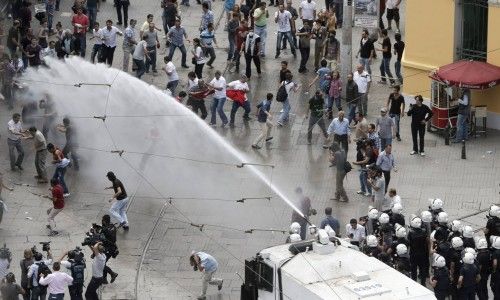 Demonstrations in Istanbul
