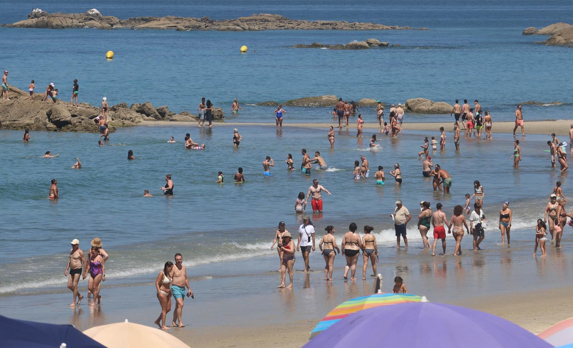 Alerta amarilla en 13 municipios de Pontevedra por temperaturas máximas