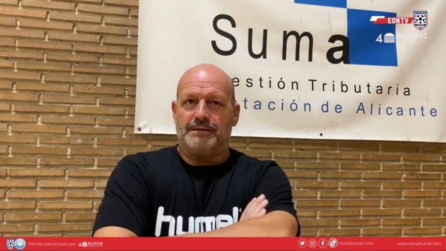 Declaraciones de Fernando Latorre, entrenador del EÓN Horneo Alicante, previas al encuentro de este domingo frente al TRASMAPI UD Eivissa