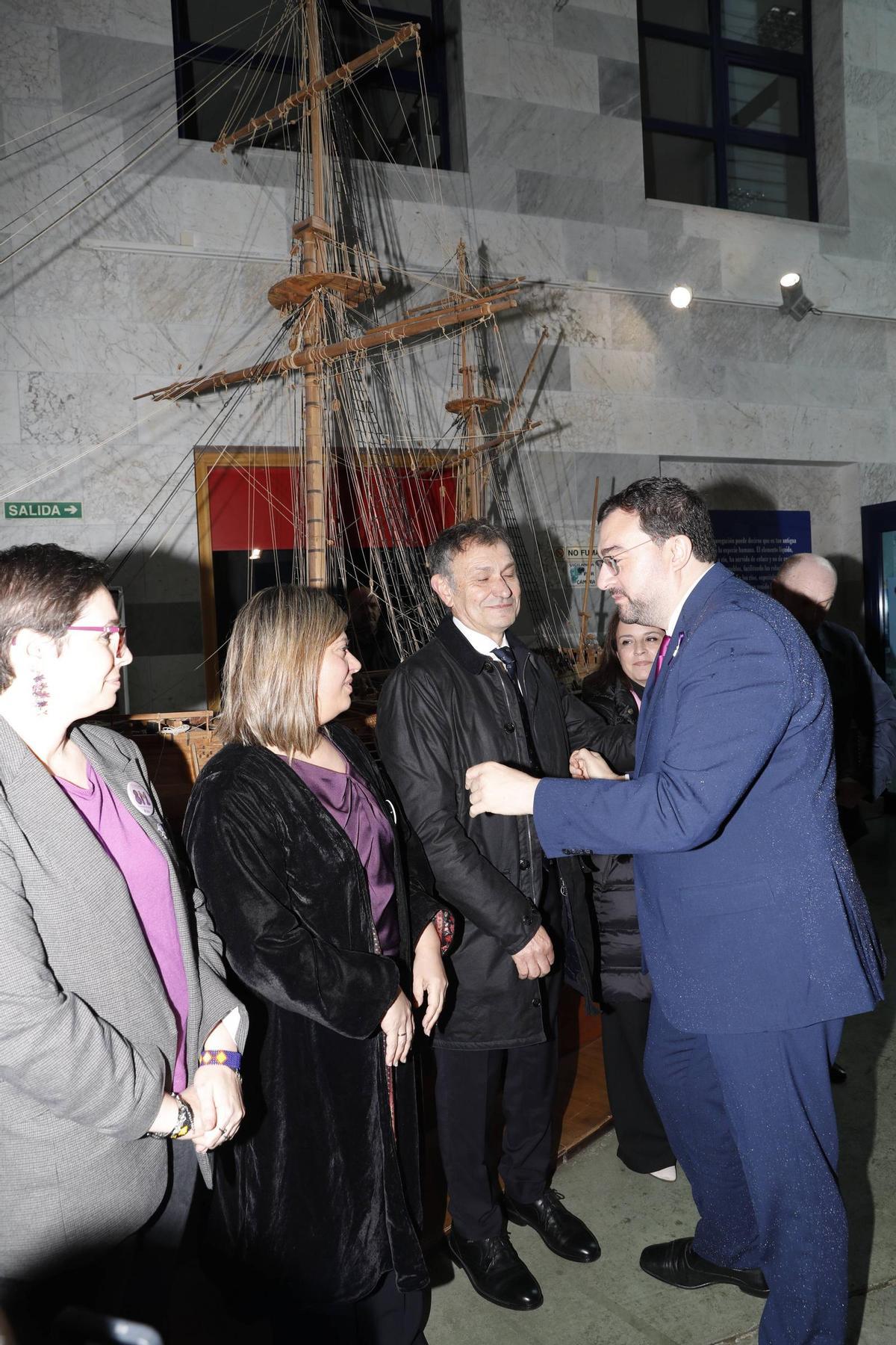 EN IMÁGENES: El acto institucional del 8M Asturias en el Museo Marítimo de Luanco EN IMÁGENES: El acto institucional del 8M Asturias en el Museo Marítimo de Luanco