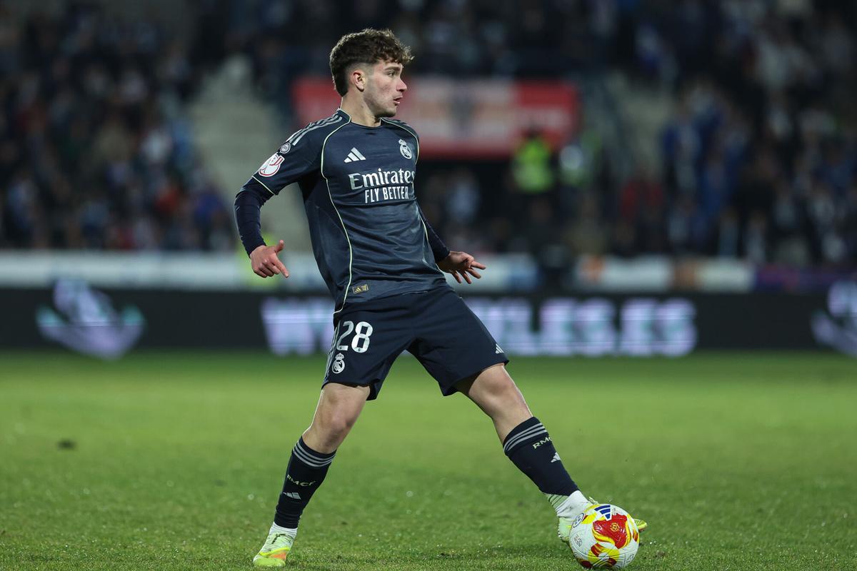 Jorge Cestero, canterano del Real Madrid.