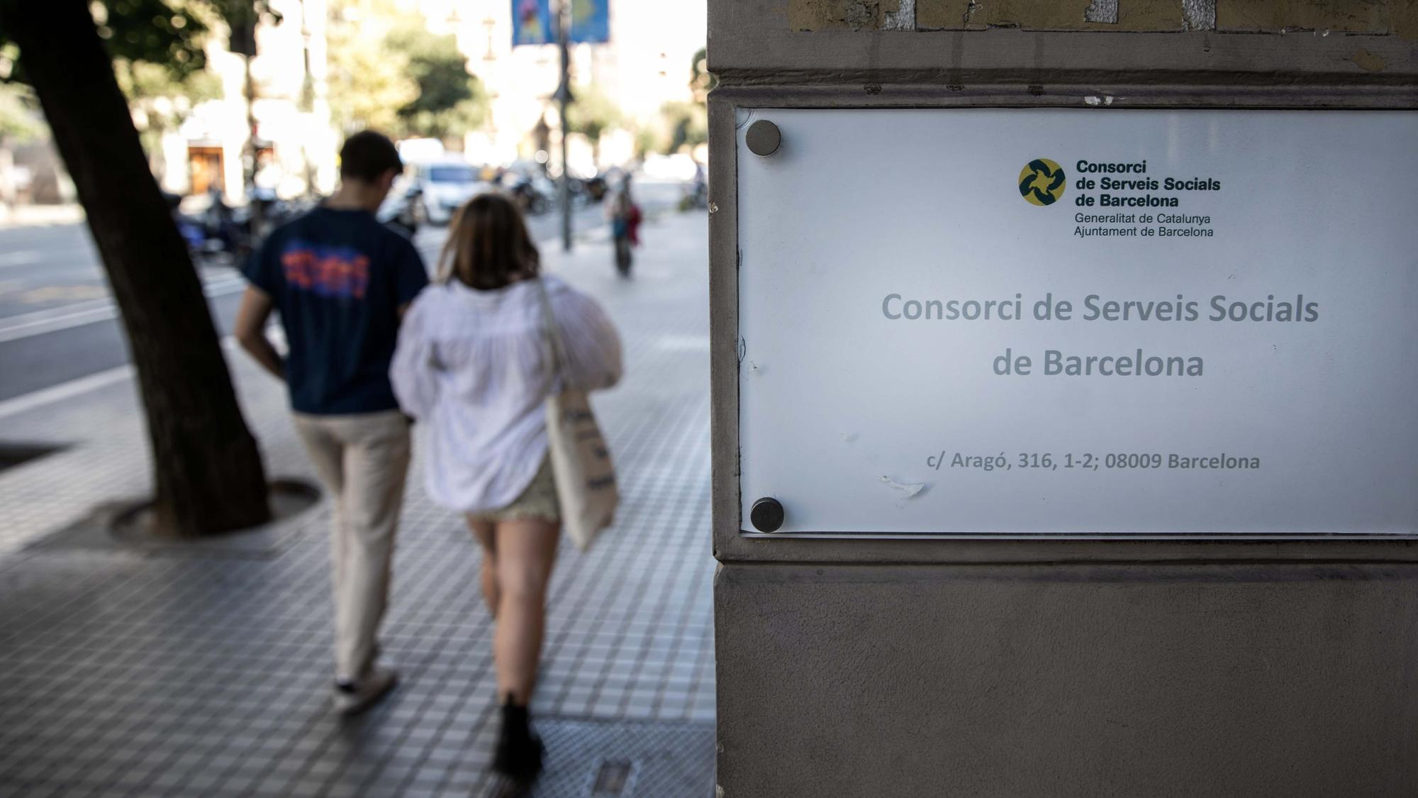Sede del Consorci de Servei Socials de Barcelona.