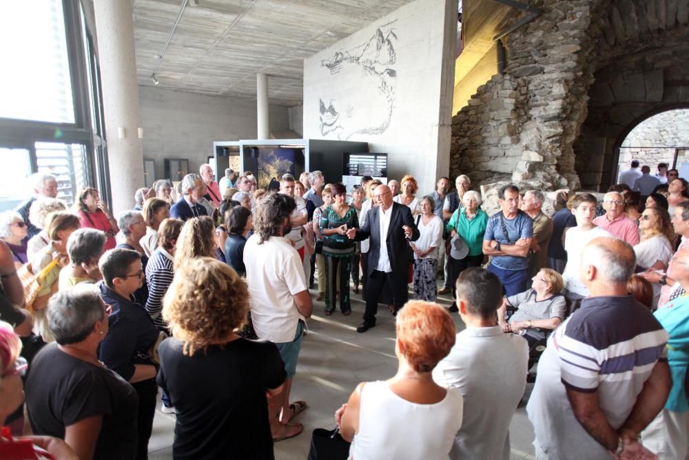 Inauguració del museu del castell de la Trinitat