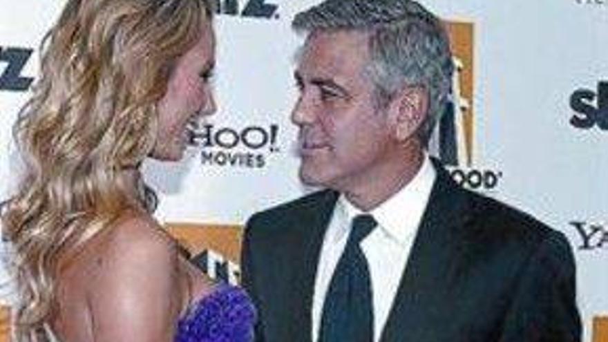 Clooney, triunfador enamorado