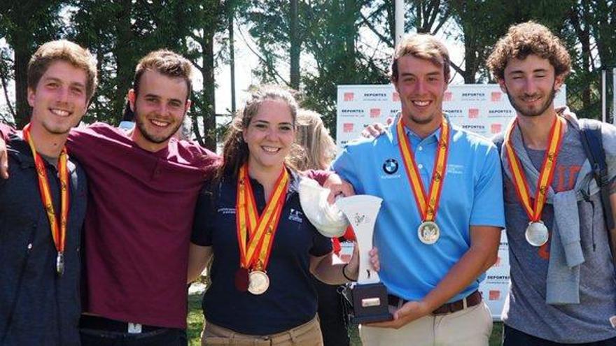 Víctor Pastor, doble subcampeón de España universitario