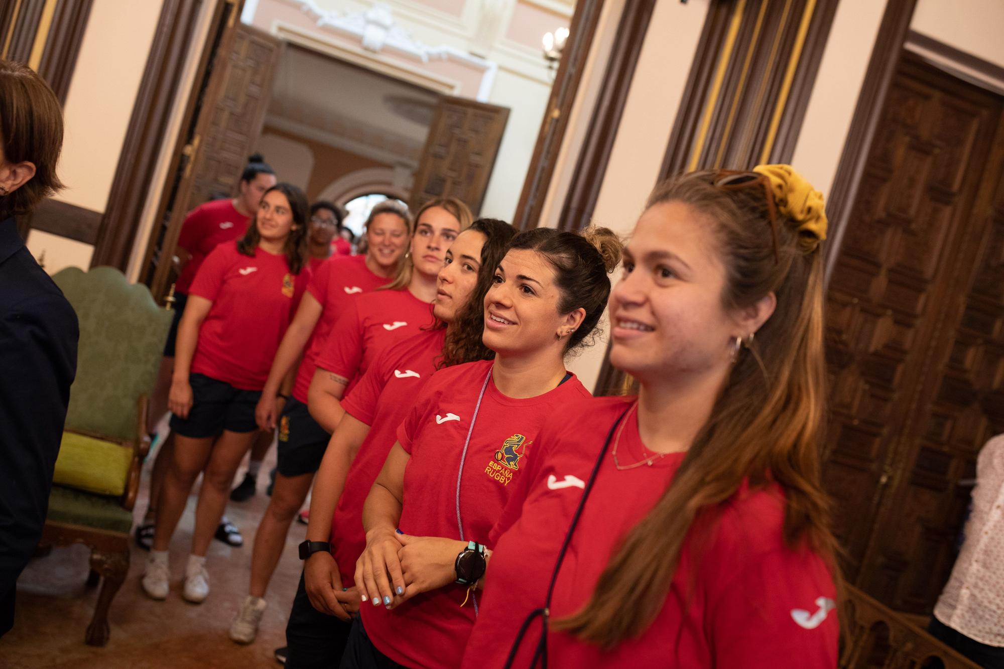 GALERÍA | Zamora recibe a la selección española femenina de rugby