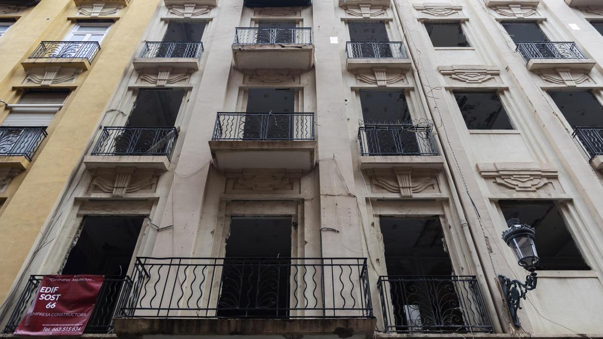 Transformación de un edificio residencial para usos turísticos en el Marítimo