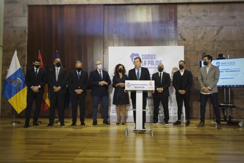 Presentación del partido solidario de Leyendas CD Tenerife-Real Madrid