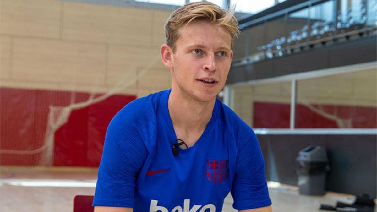 La sincera opinión de De Jong sobre la decisión de De Ligt de fichar por la Juve