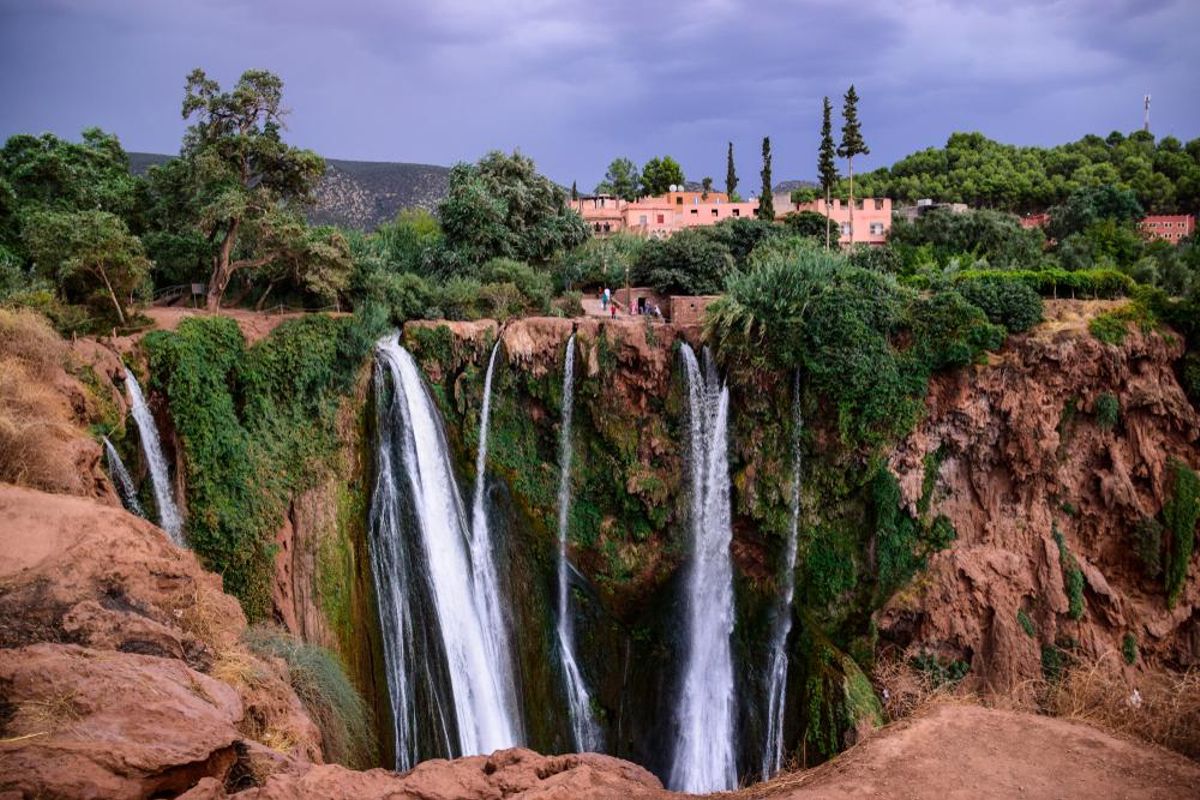 Cascada de Ouzud (Marruecos).