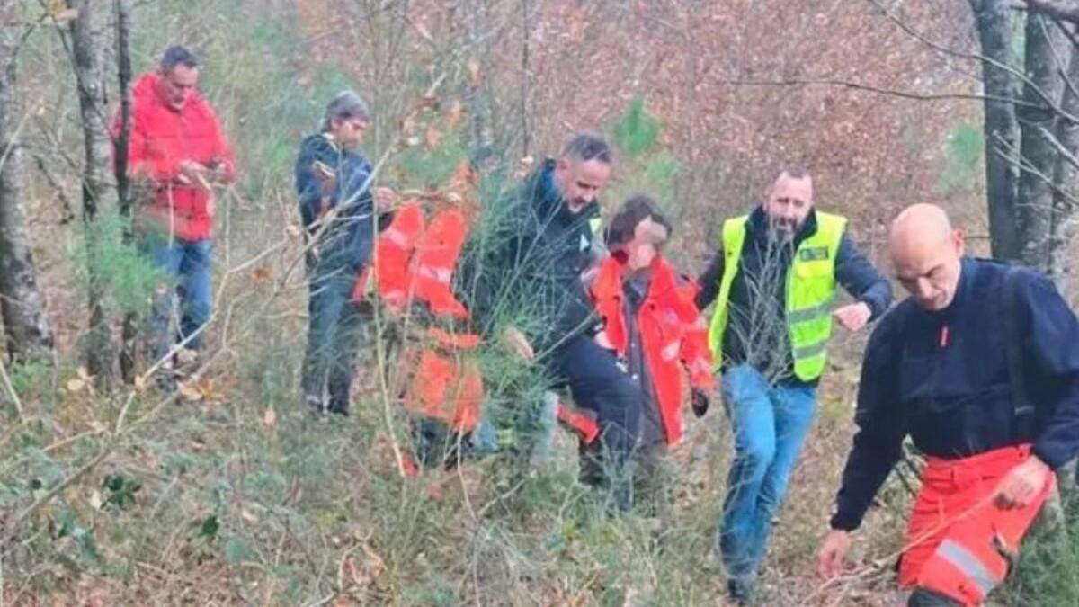 Imagen de la evacuación de Vitoria este lunes