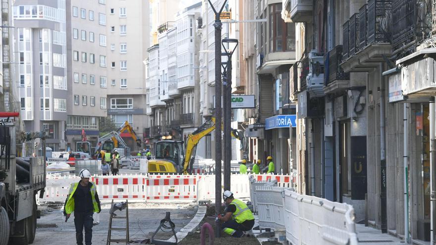 Las obras de San Andrés encaran su fase final con el hormigonado del primer tramo