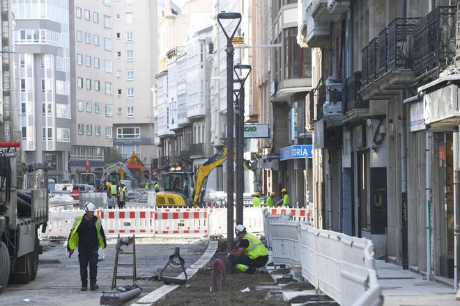 Las obras de San Andrés encaran su fase final con el hormigonado del primer tramo