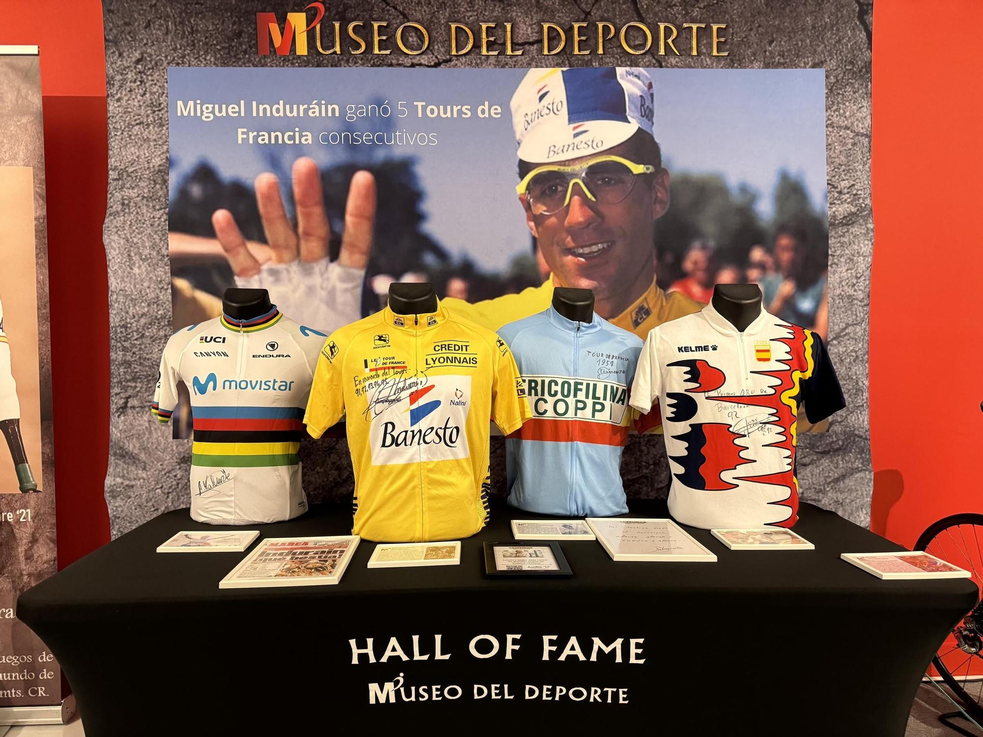 La exposición "Leyendas del Deporte", en imágenes