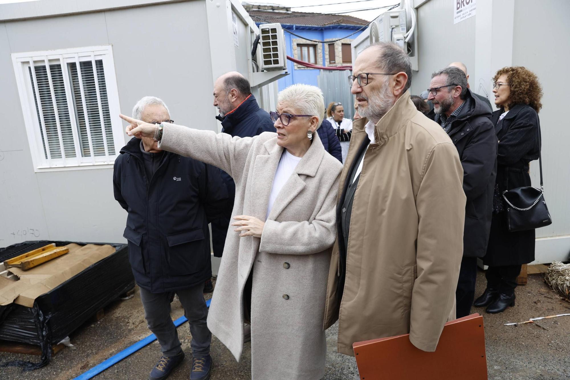 Así avanzan las obras del consultorio de Vega-La Camocha, en imágenes