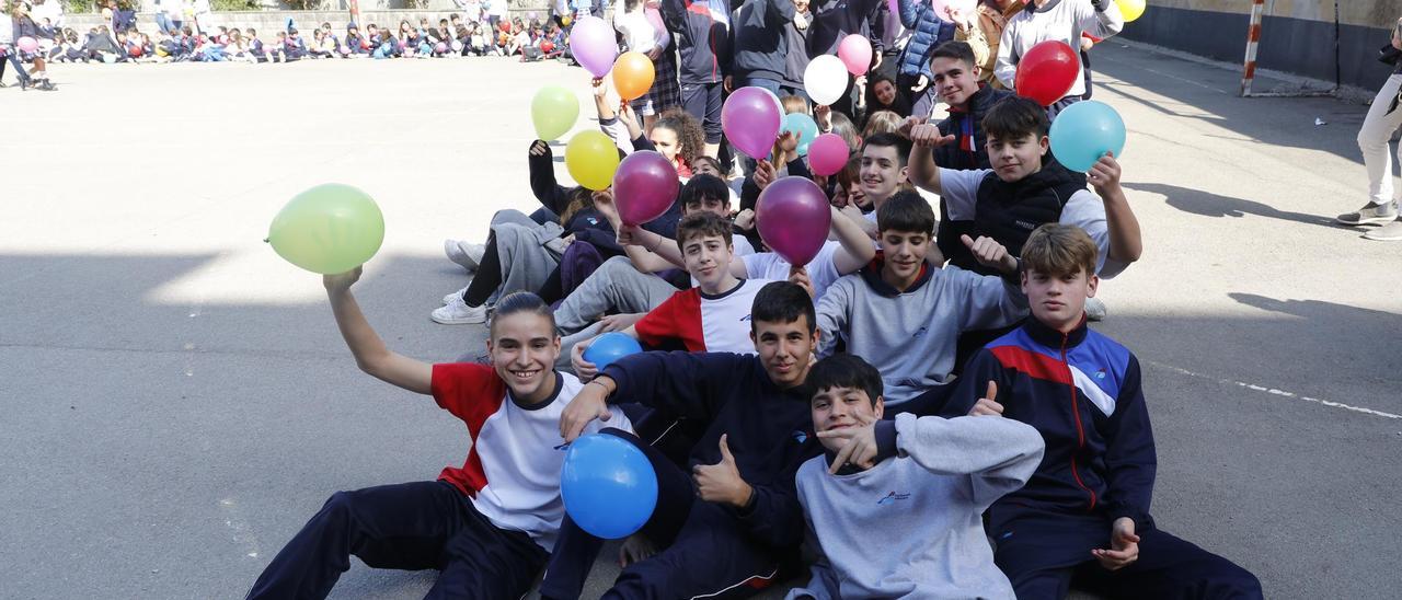 Celebración del Día Mundial del Síndrome de Down en el colegio La Milagrosa de Gijón
