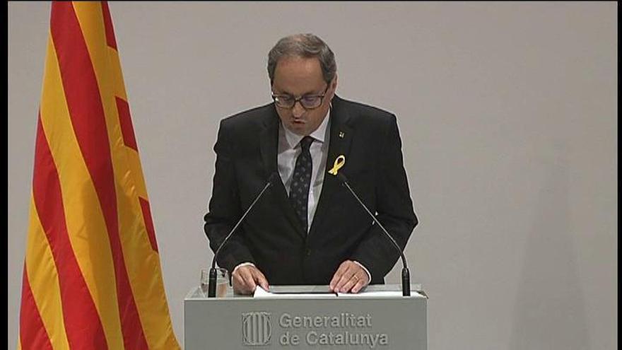 Torra acudirá junto al Rey a la inauguración de los Juegos del Mediterráneo.