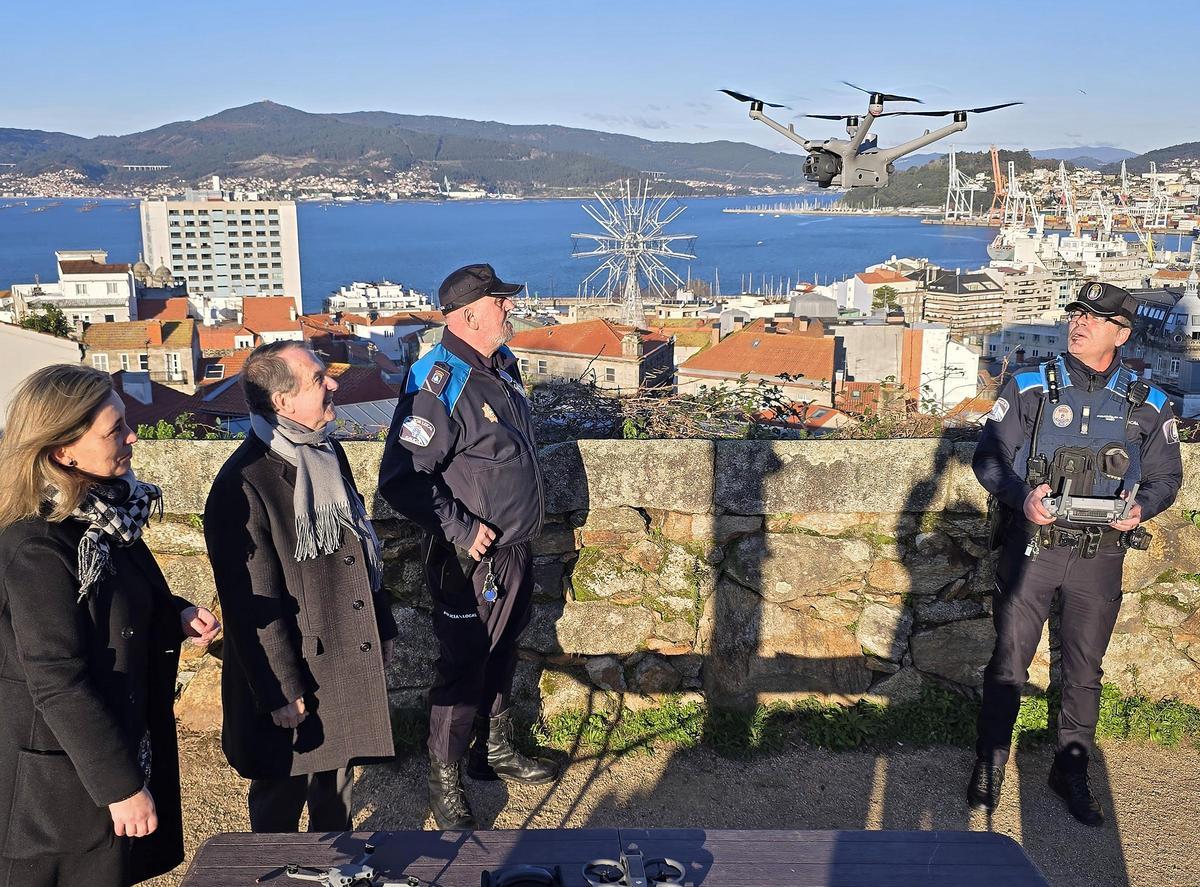 Los drones de la Policía Local de Vigo