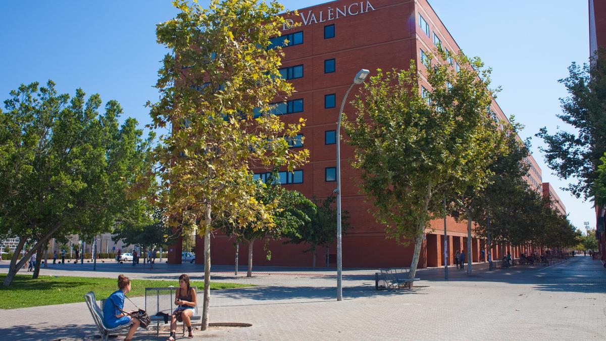 Campus de Tarongers en la Universitat de València, el centro universitario con mayor oferta de estudios de la Comunitat Valenciana.