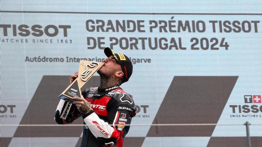 Arón Canet: &quot;El objetivo es luchar por el título de Moto2&quot;