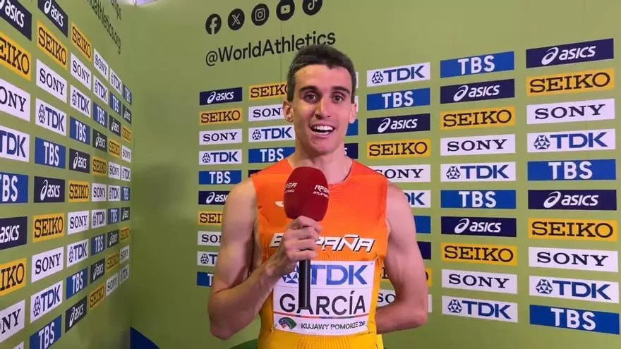 Mariano García: "Me he cansado más en la celebración que en la carrera"