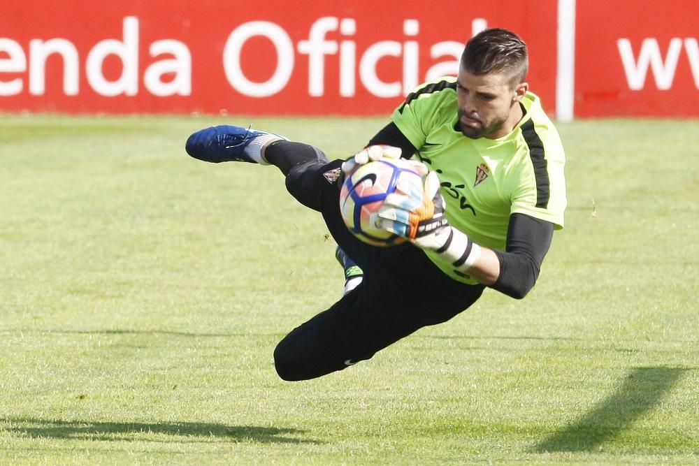 Entrenamiento del Sporting