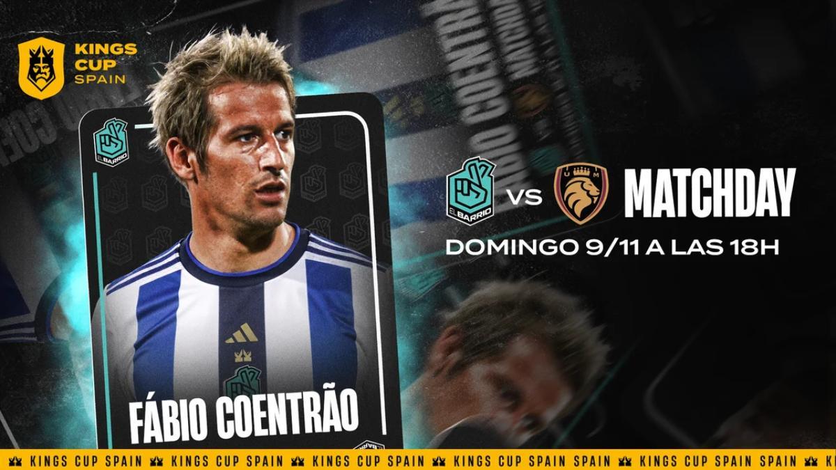 Coentrão descuelga las botas para jugar en la Kings League Coentrão descuelga las botas para jugar en la Kings League