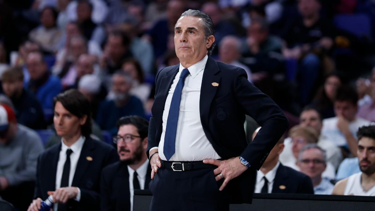 Sergio Scariolo, al frente del Real Madrid