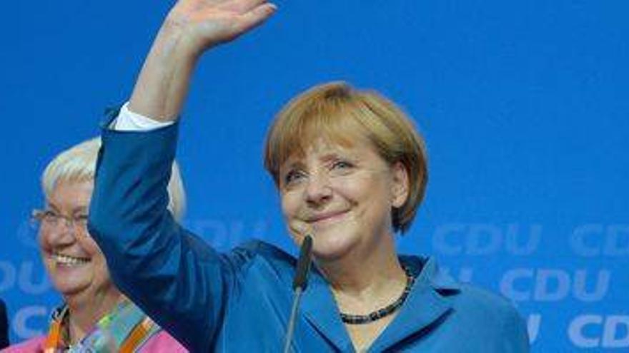 Merkel podría ganar las elecciones alemanas con un 42,5 %, según los sondeos