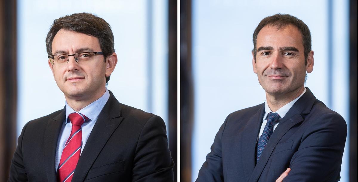 Eduardo Rodríguez Magdalena y Nicolás Santos, de Garrigues