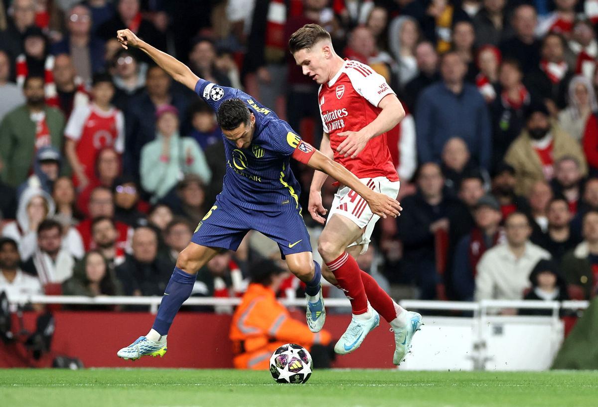 Champions League, semifinales: Arsenal - Atlético de Madrid, en imágenes.