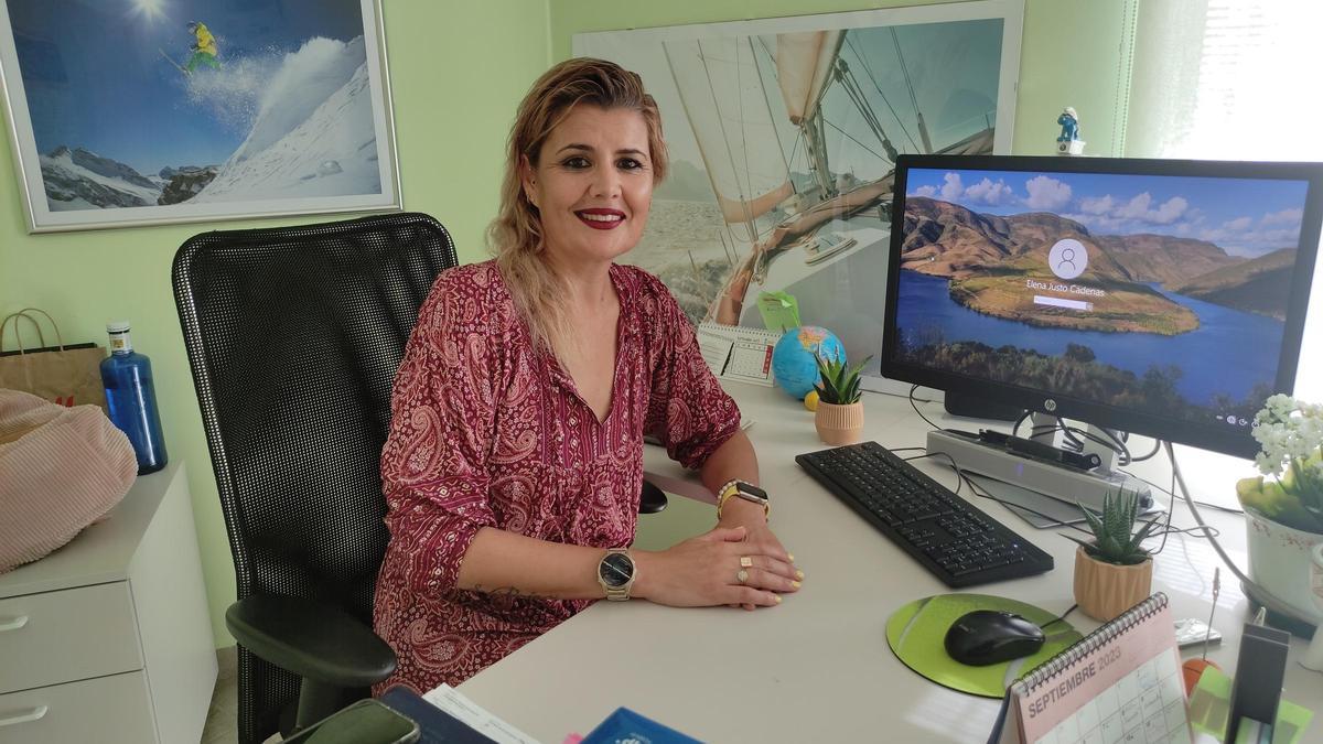 Elena Justo concejala de Deportes, Juventud y Mercados. / E. P.