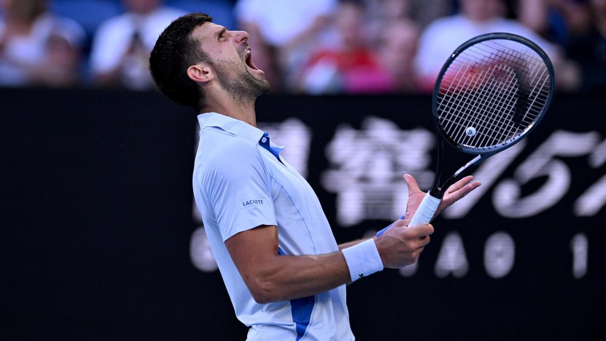 Djokovic ya es semifinalista del Open de Australia.