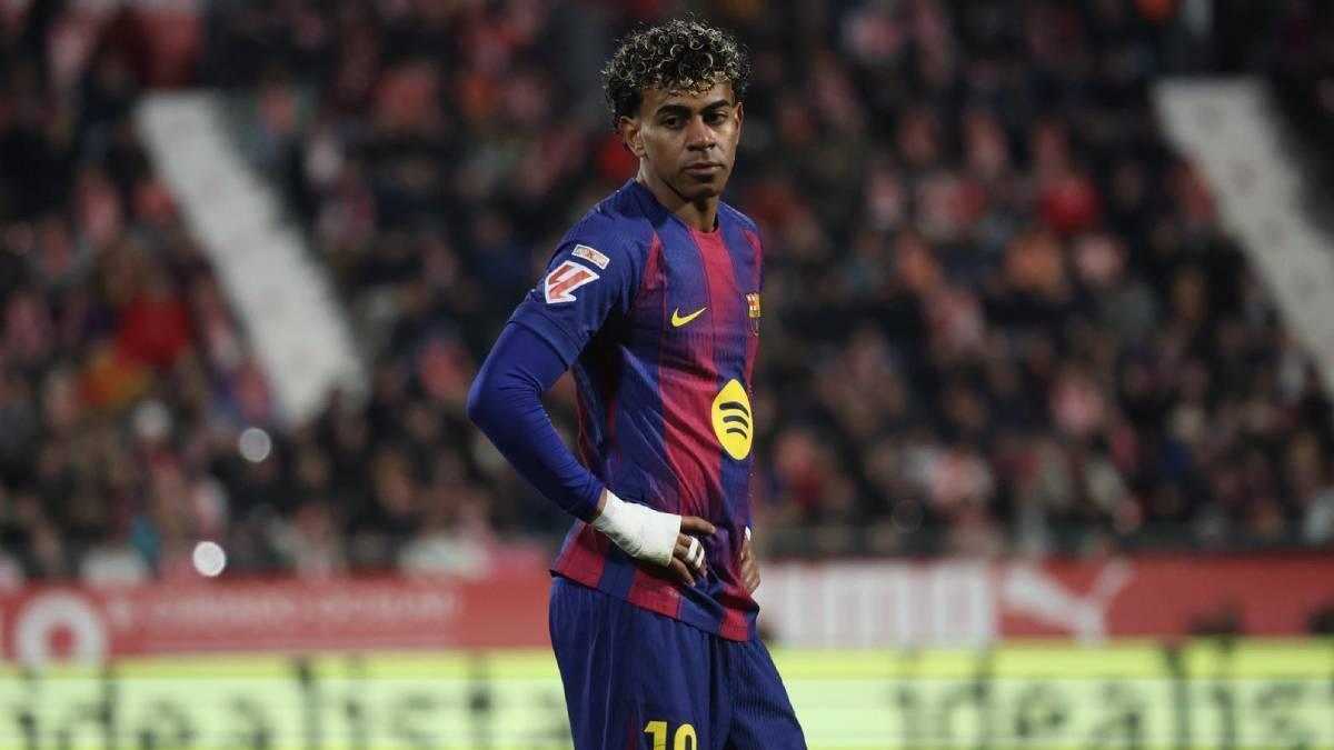 El 1x1 del Barça ante el Girona al descanso