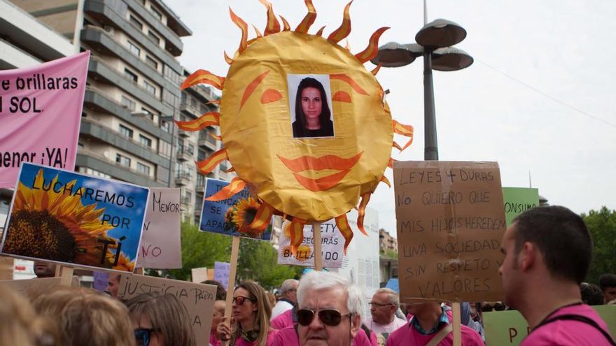 Cerca de 3.000 personas recuerdan a Leticia Rosino en Zamora