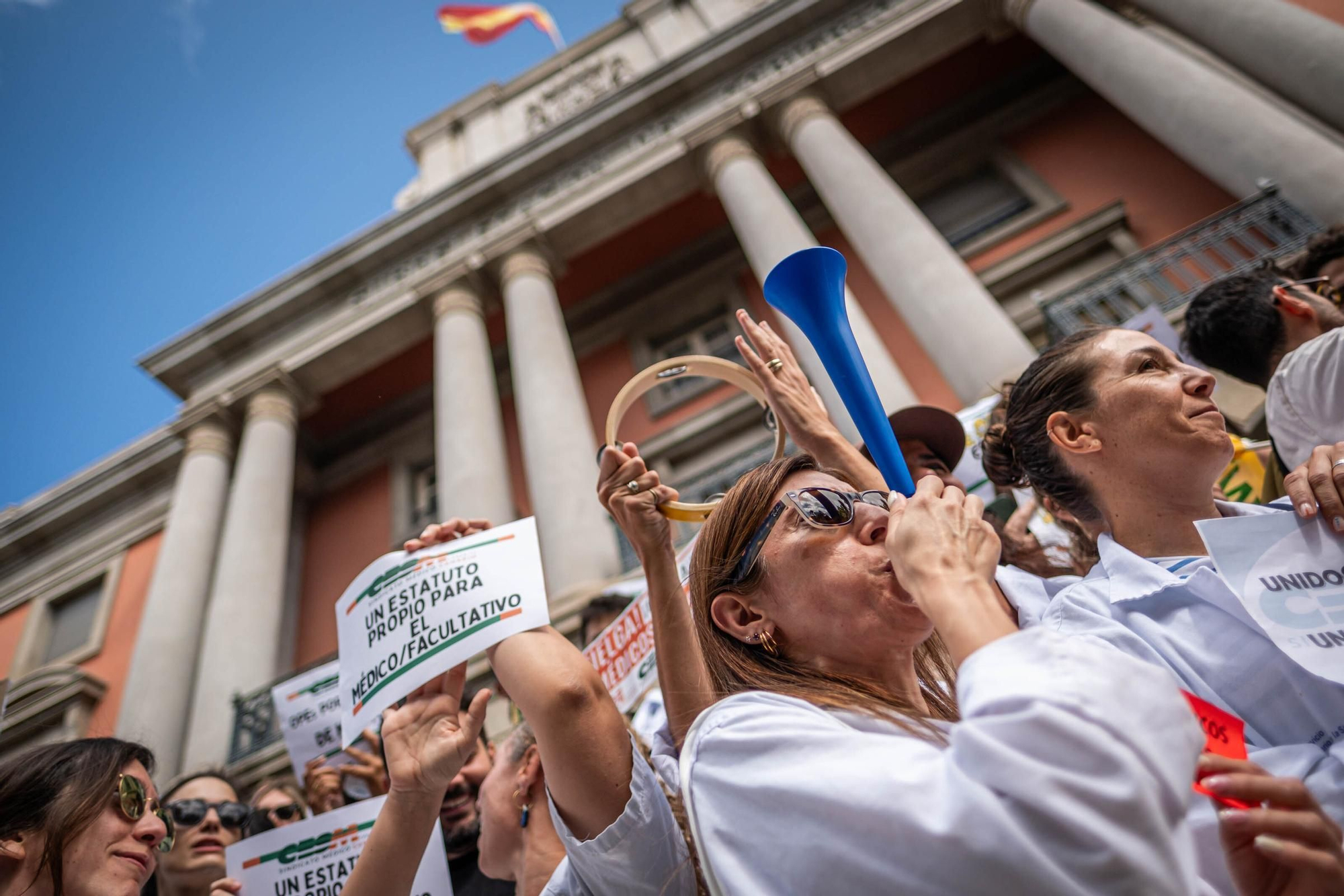 Huelga de médicos en Tenerife