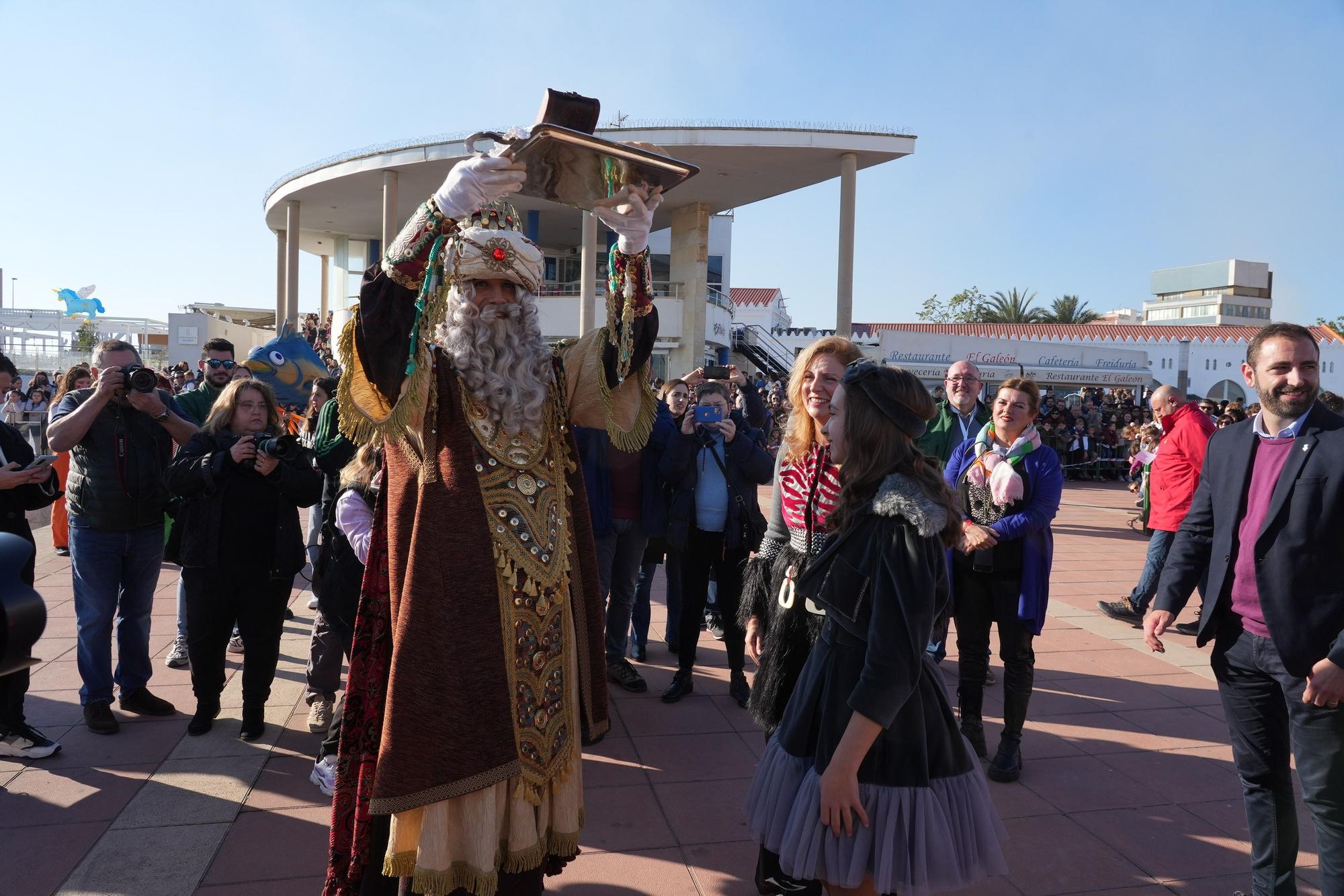 Las mejores imágenes de la llegada de los Reyes Magos a Castellón