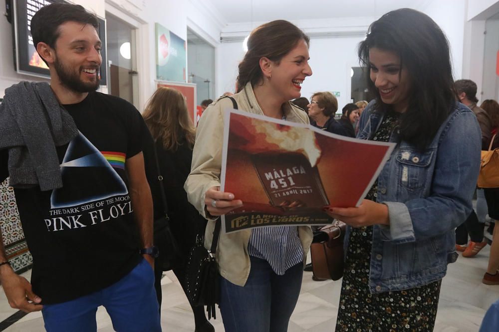 Málaga 451: Las fotos de La Noche de los Libros