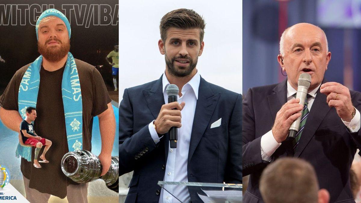 Ibai Llanos y Gerard Piqué se alían para retransmitir la Copa América en España.