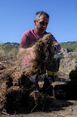 Tejeda. Carmelo Jiménez, Carbonero.  | 11/10/2019 | Fotógrafo: José Carlos Guerra