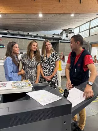 La visita por sorpresa de la Reina Letizia, la Princesa Leonor y la Infanta Sofía a la Casa Esment