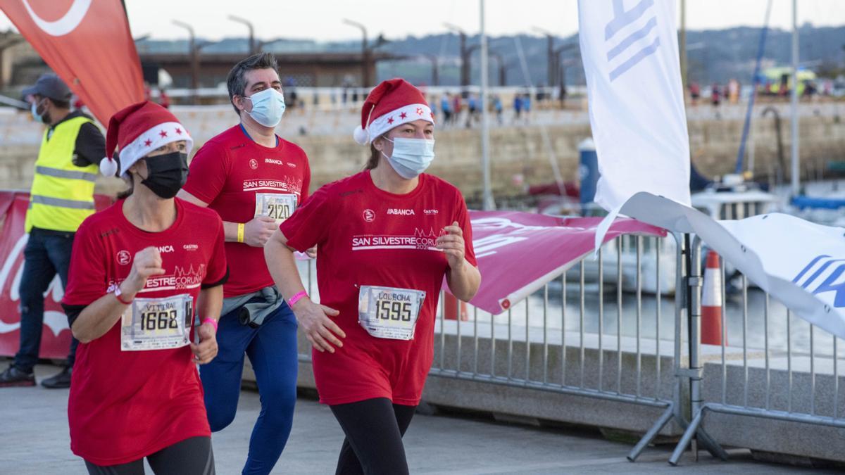 La San Silvestre regresa a las calles de A Coruña para cerrar el 2021