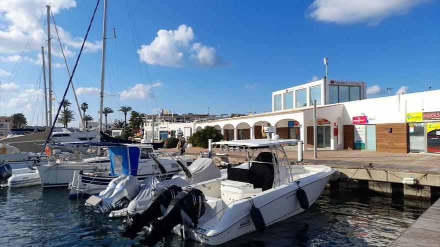 Dársena de poniente del puerto de la Savina gestionada por de Port Med Formentera.