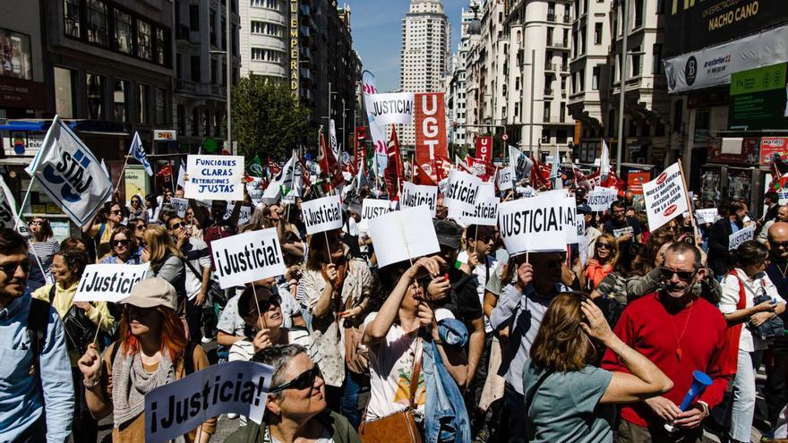 Jueces y fiscales anuncian su intención de ir a la huelga indefinida el 16 de mayo