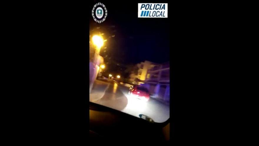 La Policía de Son Servera captura a cuatro ladrones tras una peligrosa persecución