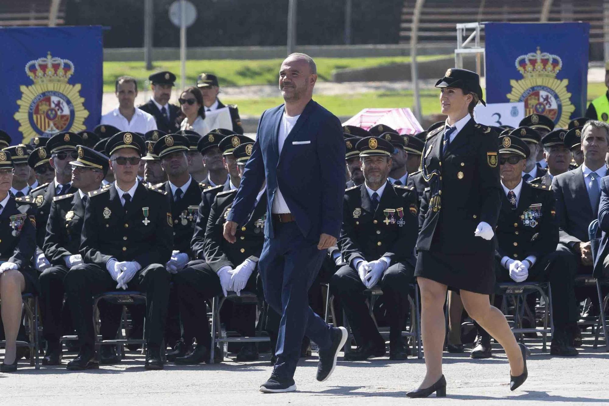 Actos de la festividad de la Policía Nacional