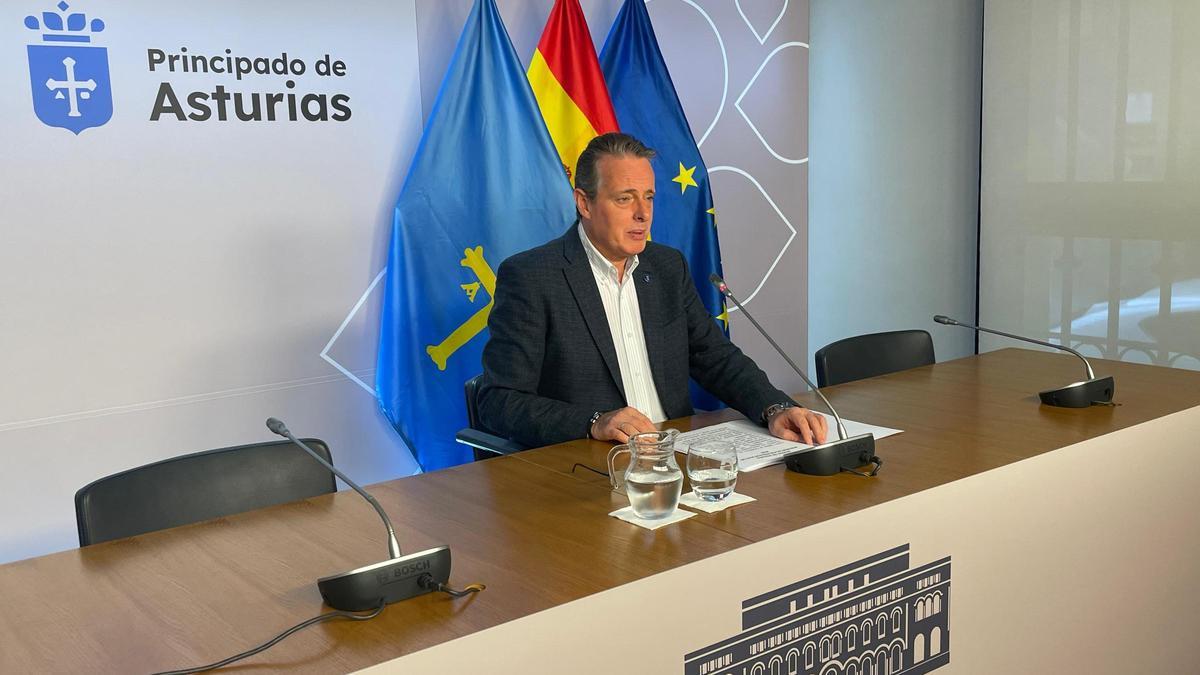 Marcelino Marcos en rueda de prensa.