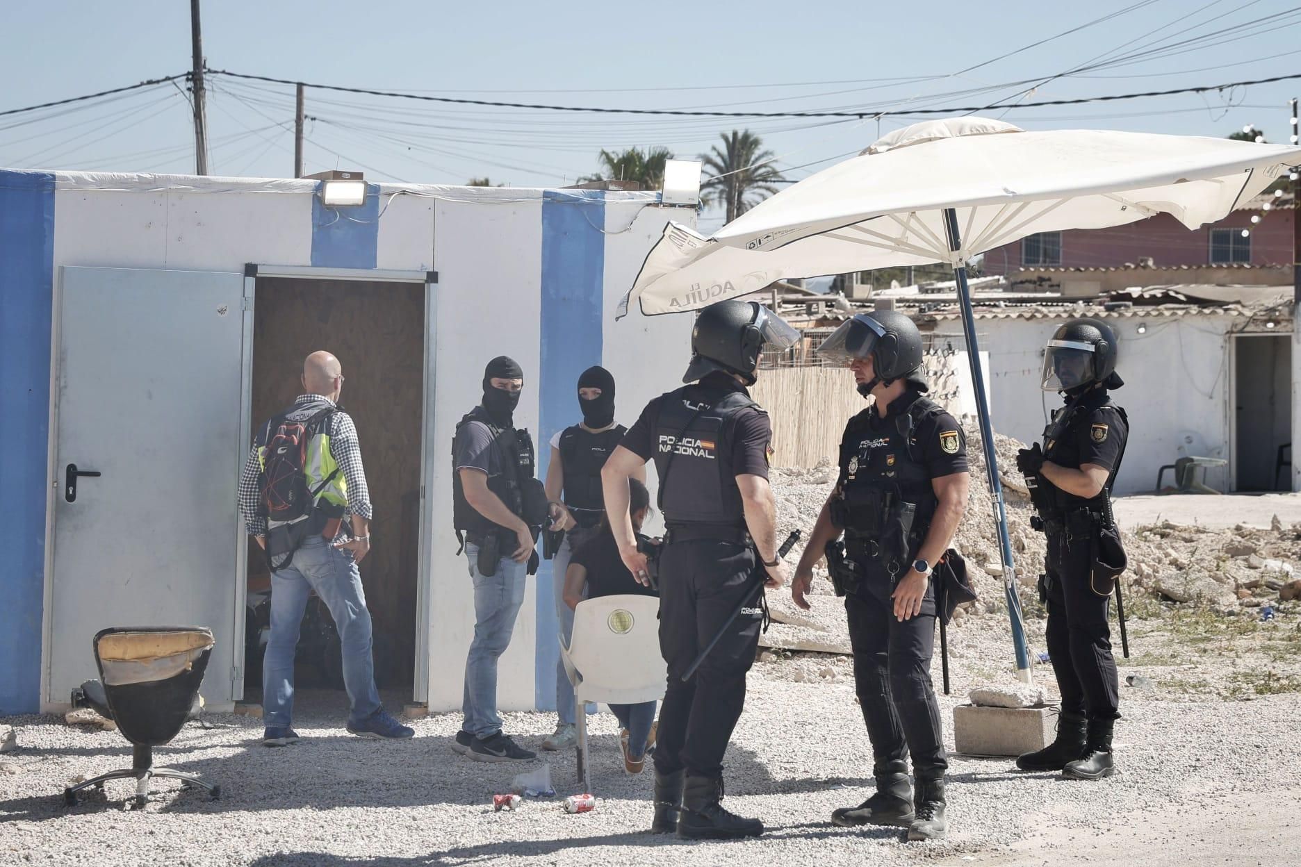 Gran operación antidroga en Son Banya